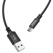 Кабель зарядки для телефона, планшета Hoco X14 Times Speed Micro USB Cable (1m) Черный