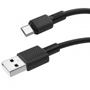 Кабель заряджання для телефону, планшета Hoco X29 Super Style Micro USB Cable 2A (1m) Black
