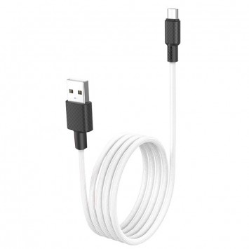 Кабель зарядки для телефона, планшета Hoco X29 Superior Style Micro USB Cable 2A (1m) white - MicroUSB кабели - изображение 4