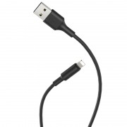 Кабель зарядки Apple Hoco X25 Soarer Lightning Cable (1m) Черный