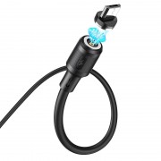 Магнитный кабель для телефона, планшета Hoco X52 ""Sereno magnetic"" USB to MicroUSB (1m) Черный