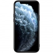 Карбонова накладка Apple iPhone 12 Pro Max (6.7"") - Nillkin Synthetic Fiber series Чорний