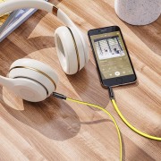 Аудио кабель Aux Hoco UPA16 (1m) Желтый