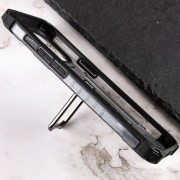 Ударопрочный чехол для Apple iPhone 13 Pro (6.1"") - Transformer CrystalRing Черный + Прозрачный / Черный