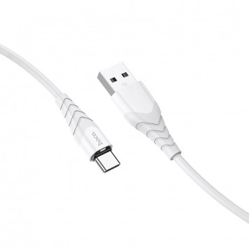 USB кабель для телефону Hoco X63 "Racer" USB to Type-C (1m) Білий - Type-C кабелі - зображення 1 