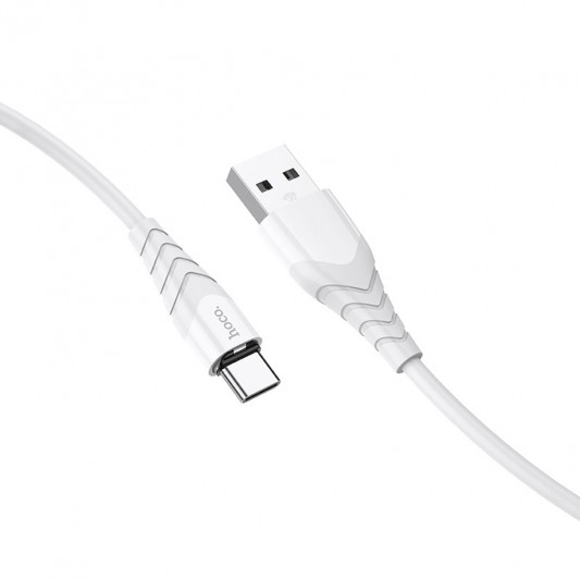 USB кабель для телефону Hoco X63 "Racer" USB to Type-C (1m) Білий - зображення 1 