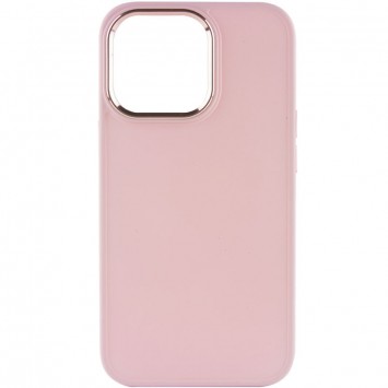 TPU чохол для Apple iPhone 13 Pro Max (6.7"") - Bonbon Metal Style Рожевий / Light pink - Чохли для iPhone 13 Pro Max - зображення 1 