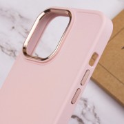 TPU чехол для Apple iPhone 13 Pro Max (6.7"") - Bonbon Metal Style Розовый / Light pink