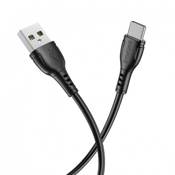 USB кабель для телефону Borofone BX51 Triumph USB to Type-C (1m) Чорний - Type-C кабелі - зображення 1 