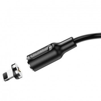 Кабель зарядки Apple Borofone BX41 Amiable USB to Lightning (1m) Черный - Lightning - изображение 3
