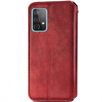 Кожаный чехол книжка GETMAN Cubic (PU) для Samsung Galaxy A73 5G Красный - Samsung Galaxy A73 5G - изображение 1