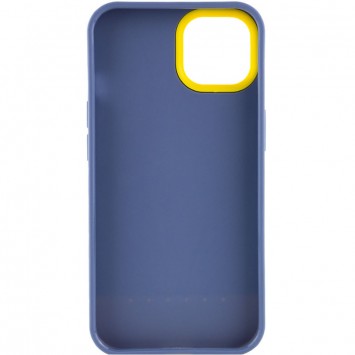 Чохол для Apple iPhone 13 (6.1"") - TPU+PC Bichromatic Blue / Yellow - Чохли для iPhone 13 - зображення 1 
