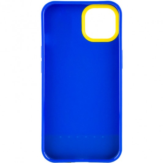 Чохол для Apple iPhone 11 (6.1"") - TPU+PC Bichromatic Navy Blue / Yellow - зображення 1 