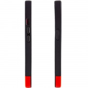 Чехол для Apple iPhone XR (6.1"") - TPU+PC Bichromatic Black / Red