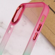 Чохол для Apple iPhone XR (6.1"") - TPU+PC Fresh sip series Салатовий / Рожевий
