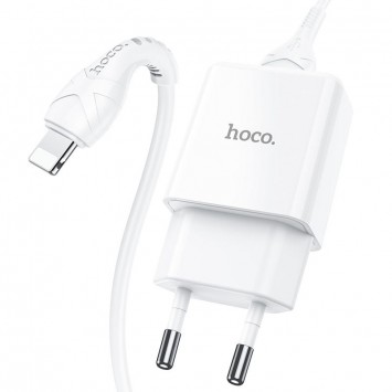 Зарядное устройство HOCO N9 (1USB/2,1A) + Lightning Белый - Сетевые зарядные устройства (220 В) - изображение 2