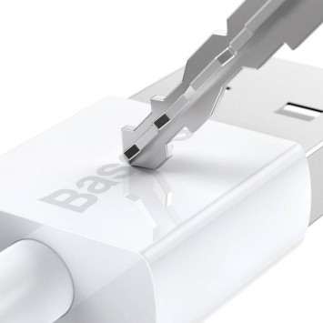 Кабель зарядки для телефона, планшета Baseus Superior Series Fast Charging MicroUSB Cable 2A (1m) (CAMYS) Белый - MicroUSB кабели - изображение 3