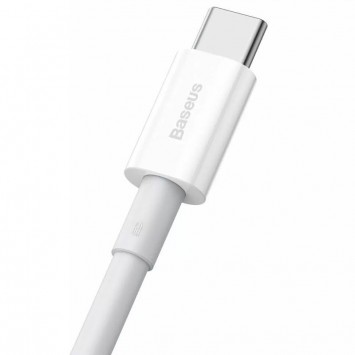 USB кабель для телефона Baseus Superior Series Fast Charging USB to Type-C PD 66W (2m) (CATYS-A) Белый - Type-C кабели - изображение 3