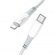 Кабель зарядки Apple Hoco X70 Ferry PD Type-C to Lightning (1m) Белый