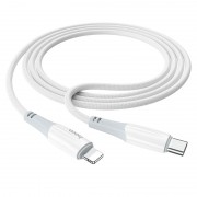 Кабель заряджання Apple Hoco X70 PD Type-C to Lightning (1m) Білий