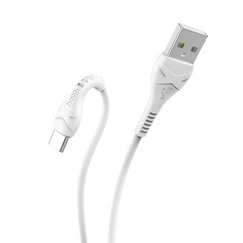 USB кабель для телефону Hoco X37 "Cool power" Type-C (1m) Білий - Type-C кабелі - зображення 2 