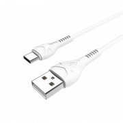 USB кабель зарядки Hoco X37 ""Cool power” Type-C (1m) Белый