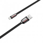 Дата кабель Hoco U74 "Grand" MicroUSB (1.2m) Чорний