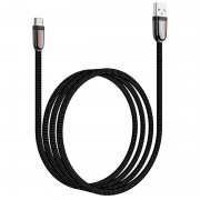 USB кабель для телефону Hoco U74 "Grand" Type-C (1.2m) Чорний