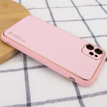 Кожаный чехол для Apple iPhone 11 (6.1"") - Xshield Розовый / Pink - Чехлы для iPhone 11 - изображение 2