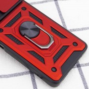 Ударопрочный чехол Camshield Serge Ring for Magnet для Samsung Galaxy A73 5G Красный