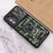 Удароміцний чохол Camshield Serge Ring Camo Samsung Galaxy A73 5G Зелений / Army Green