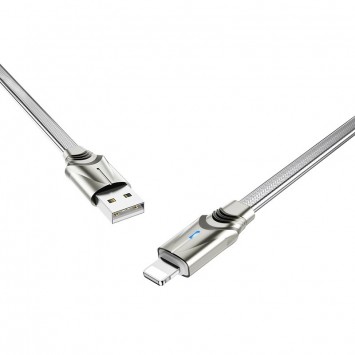 USB зарядний кабель Borofone BU12 Synergy USB to Type-C (1.2m) Срібний - Type-C кабелі - зображення 1 