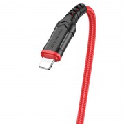 Кабель зарядки и синхронизации Borofone BX67 USB to Lightning (1m) Красный