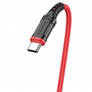 USB зарядний кабель Borofone BX67 USB to Type-C (1m) Червоний