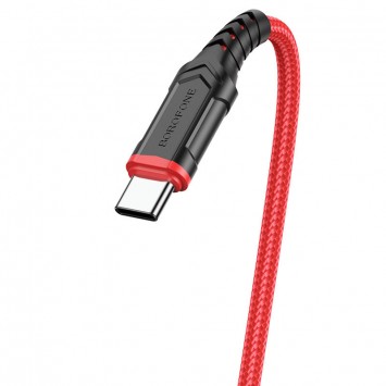 USB кабель зарядки Borofone BX67 USB to Type-C (1m) Красный - Type-C кабели - изображение 2
