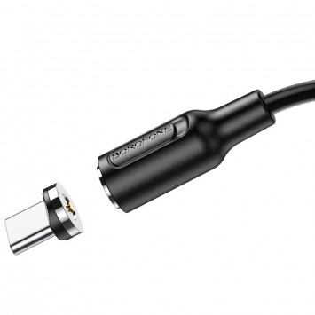 USB зарядний кабель Borofone BX41 Amiable USB to Type-C (1m) Чорний - Type-C кабелі - зображення 3 