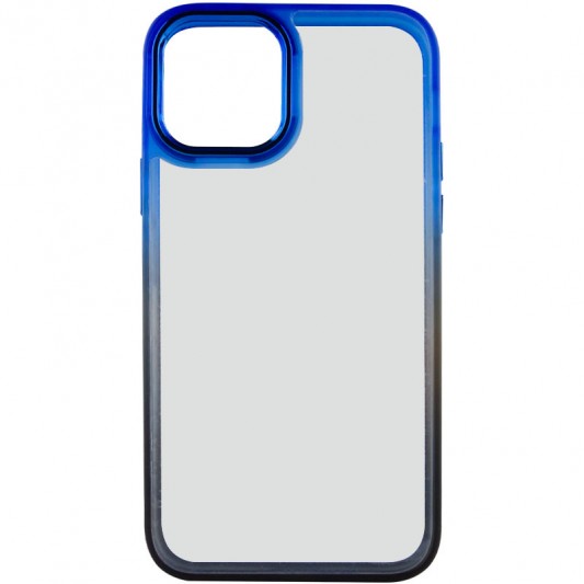 Чохол для Apple iPhone 11 (6.1"") - TPU+PC Fresh sip series Чорний / Синій - зображення 1 