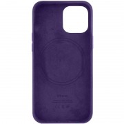 Шкіряний чохол для Apple iPhone 14 Pro (6.1"") - Leather Case (AA) with MagSafe Фіолетовий / Amethys