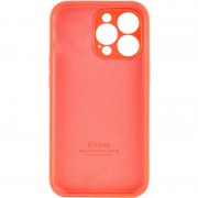 Чохол для Apple iPhone 14 Pro (6.1"") - Silicone Case Full Camera Protective (AA) Помаранчевий / Pink citrus