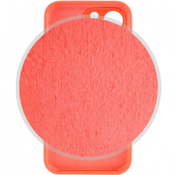 Чехол для Apple iPhone 14 Pro (6.1"") - Silicone Case Full Camera Protective (AA) Оранжевый / Pink citrus - Чехлы для iPhone 14 Pro - изображение 2