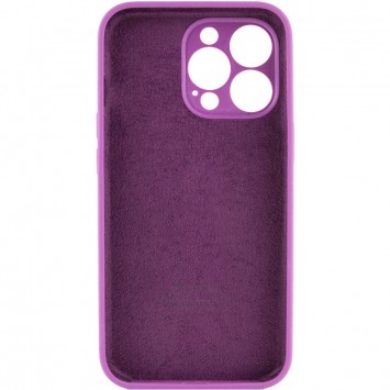 Чохол на Apple iPhone 14 Pro (6.1"") - Silicone Case Full Camera Protective (AA) Фіолетовий / Grape - Чохли для iPhone 14 Pro - зображення 1 