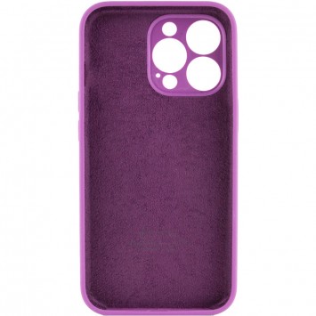 Чохол Apple iPhone 14 Pro Max (6.7"") - Silicone Case Full Camera Protective (AA) Фіолетовий / Grape - зображення 1 