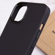 TPU чехол для Apple iPhone 14 (6.1"") - Bonbon Metal Style Черный / Black