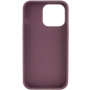 TPU чехол для Apple iPhone 14 Pro Max (6.7"") - Bonbon Metal Style Бордовый / Plum