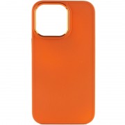 TPU чохол для Apple iPhone 14 Pro Max (6.7"") - Bonbon Metal Style Помаранчевий / Papaya