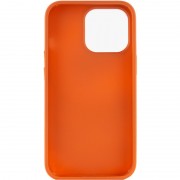 TPU чехол для Apple iPhone 14 Pro Max (6.7"") - Bonbon Metal Style Оранжевый / Papaya