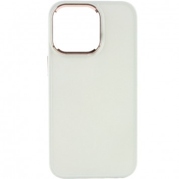 TPU чехол для Apple iPhone 14 Pro (6.1"") - Bonbon Metal Style Белый / White - Чехлы для iPhone 14 Pro - изображение 1