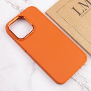 TPU чехол для Apple iPhone 14 Pro (6.1"") - Bonbon Metal Style Оранжевый / Papaya