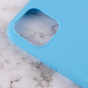 Силиконовый чехол для Apple iPhone 14 (6.1"") - Candy Голубой