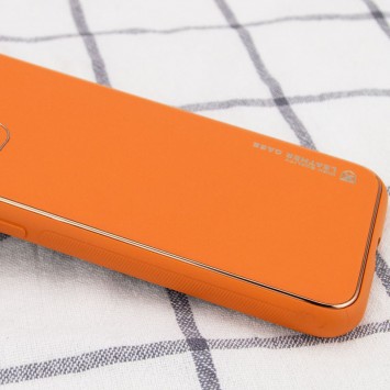 Кожаный чехол для Apple iPhone 14 Pro Max (6.7"") - Xshield Оранжевый / Apricot - Чехлы для iPhone 14 Pro Max - изображение 1